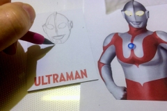 Ultraman pencil